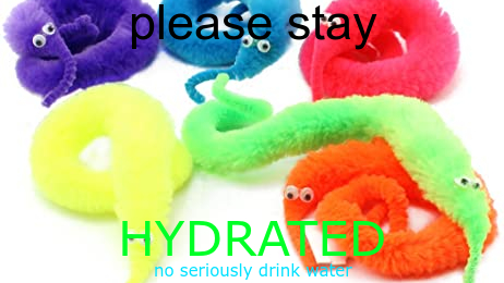 please drink water