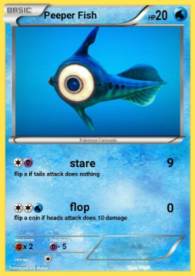 POKÉNAUNTICA! PEEPER FISH! I CHOOSE YOU!