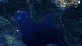 Point of view down to Deep Grand Reef