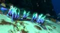 Writhing Weed at night