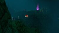 A Crashfish in the Deep Purple Vents