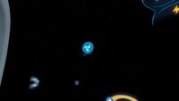 Left side of HUD when engine is powered down