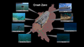 A labelled map of the Crash Zone. Edited by MysteriousSatan