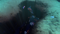 One of the many entrances to the Grassy Plateaus Caves