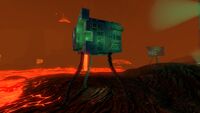 One of the five Sonic Deterrents around the Lava Lakes