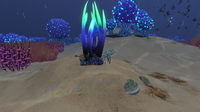 The Bulb Zone features a large variety of Flora and Coral