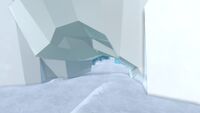 A tunnel in the Arctic Spires