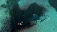 An entrance to the Grassy Plateaus Caves