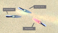 A comparison of the three knives
