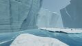 A part of the Ice Canyon
