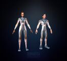 Below Zero protagonist in Stillsuit