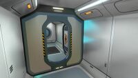 Back - Bulkhead Module with door open
