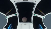 Bow cockpit windshield
