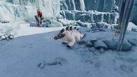 A Snow Stalker in the Glacial Basin