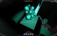 The Blue Barnacle Cluster's glowing turquoise bioluminescence as seen in the entity gallery