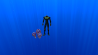 Size comparison with the player