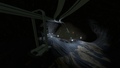 Rails leading even deeper into the mine