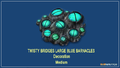 Blue Barnacle on the official Flora sheet of Subnautica