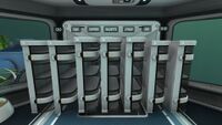 Efficient use of space and great storage capacity.