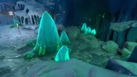 Ice Stalagmites near the Architect Phase Gate Facility