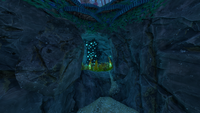 A small cave in the Twisty Bridges