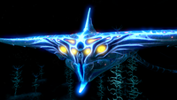 Closeup of the Ghost Leviathan's face