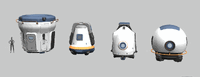 Drop Pod Design Process - by Evgeny Park