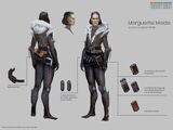 Marguerit Maida final character concept - by Pavel Goloviy