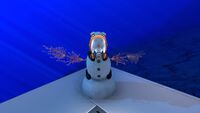A snowman built on a Foundation