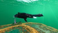 A Cryptosuchus in the Purple Vents