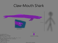 Claw-Mouth Shark Concept "Garra tiburón boca"