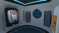 The Drop Pod from the inside