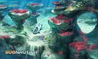 Grassy Plateaus (Coral Reef Zone 3) - by Cory Strader