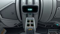 Upgrade console where upgrades are placed