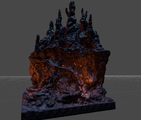 Another tile from the Inactive Lava Zone tile set