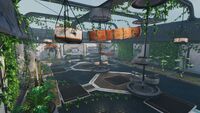 The inside of Marguerit's Greenhouse