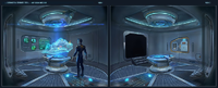 Concept art for the Scanner Room