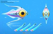 Tentacle design of Arctic Peeper - by Alex Ries