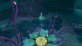 Stalk retracting animation