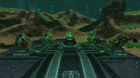 The Incubator Device with five hatched Sea Emperor Leviathan Eggs