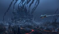 Inactive Lava Zone's Lava Castle (Super Thermal Vent) - by Pat Presley