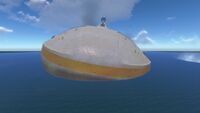 Front view. pre-explosion