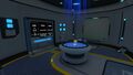 The inside of the control room