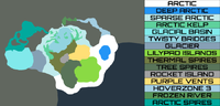 Sector Zero map (With biome names)