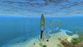 Floating Survival Knife