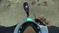 Swim Charge Fins sparkles when they are charged