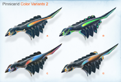 Color variants of Pinnicarid C - by Alex Ries