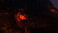 A Lava Lizard in its natural habitat, the Inactive Lava Zone.