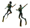 Divers - by Unknown
