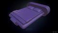 Bed Highpoly Model from Sketchfab
